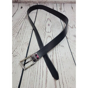 Express Black Genuine Leather Reversible Western Casual Dress Belt Men's Size 36